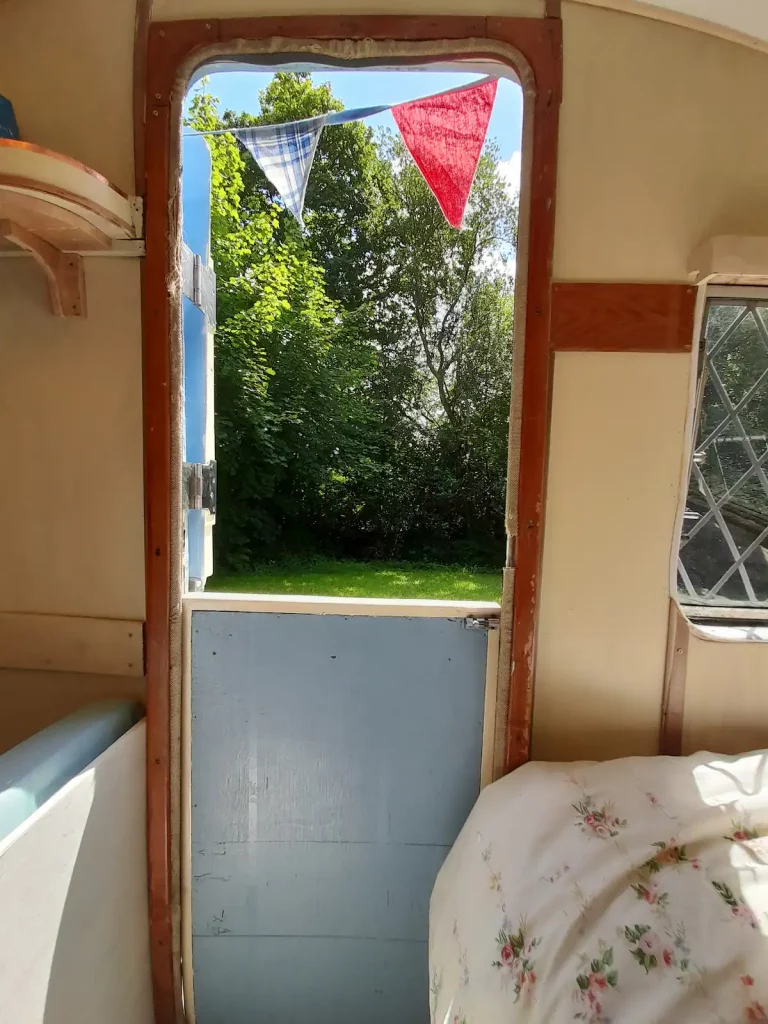 View from inside Bluebell